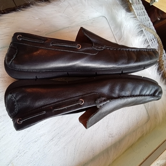 Marc Joseph Slip-on Black Leather Shoes Made in Brazil Men Size 11.5 main image 5
